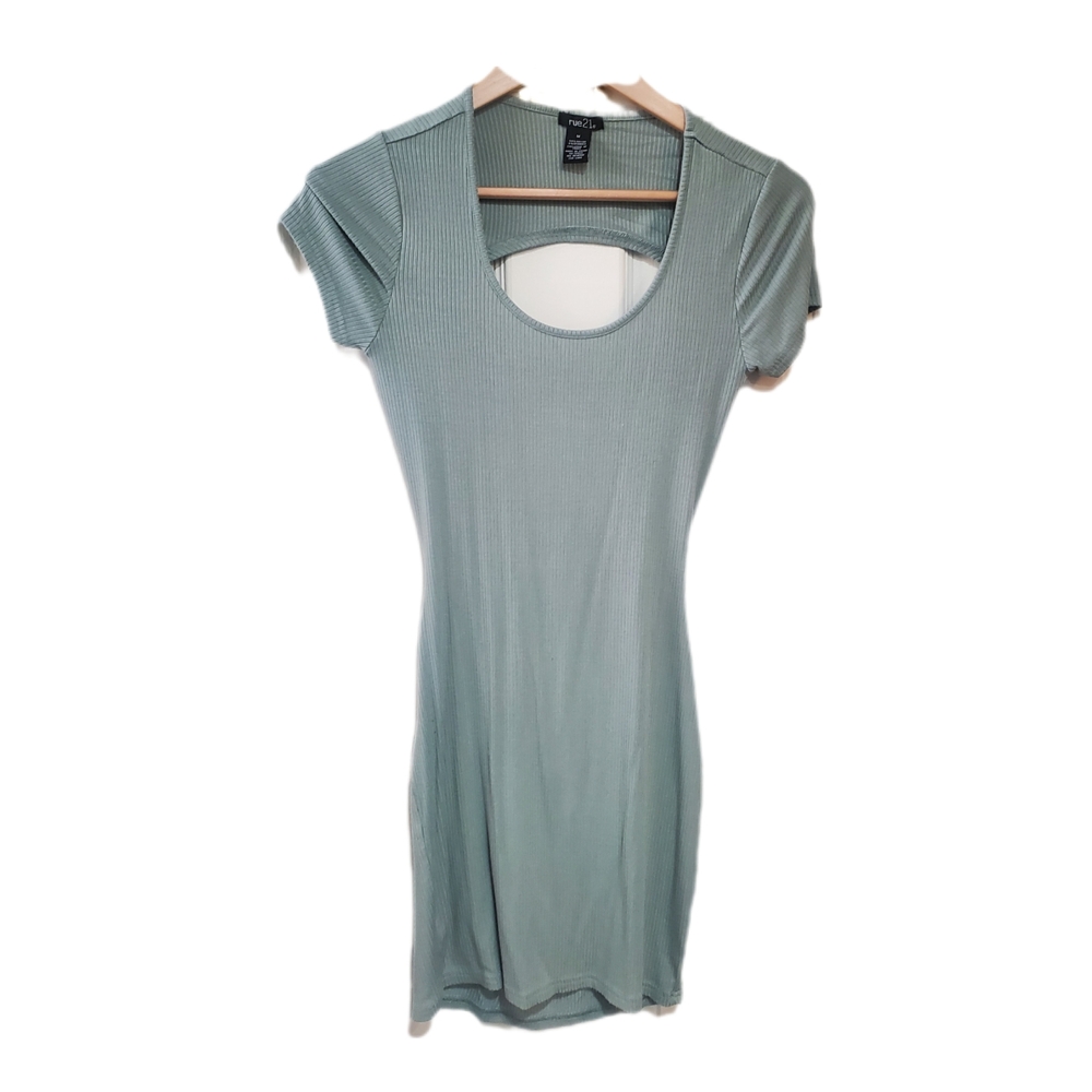 Backless Bodycon Jade Dress NWOT